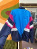 Funky colorful windbreaker jacket
