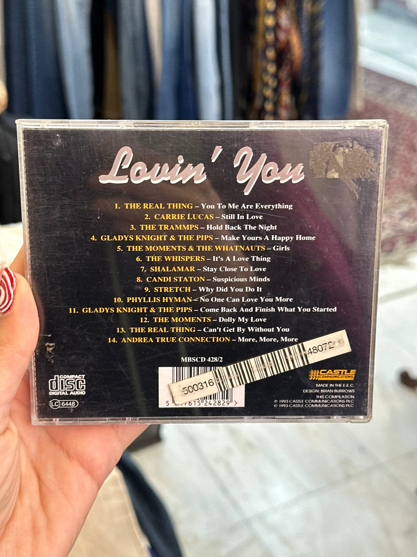 Loving’ you playlist CD