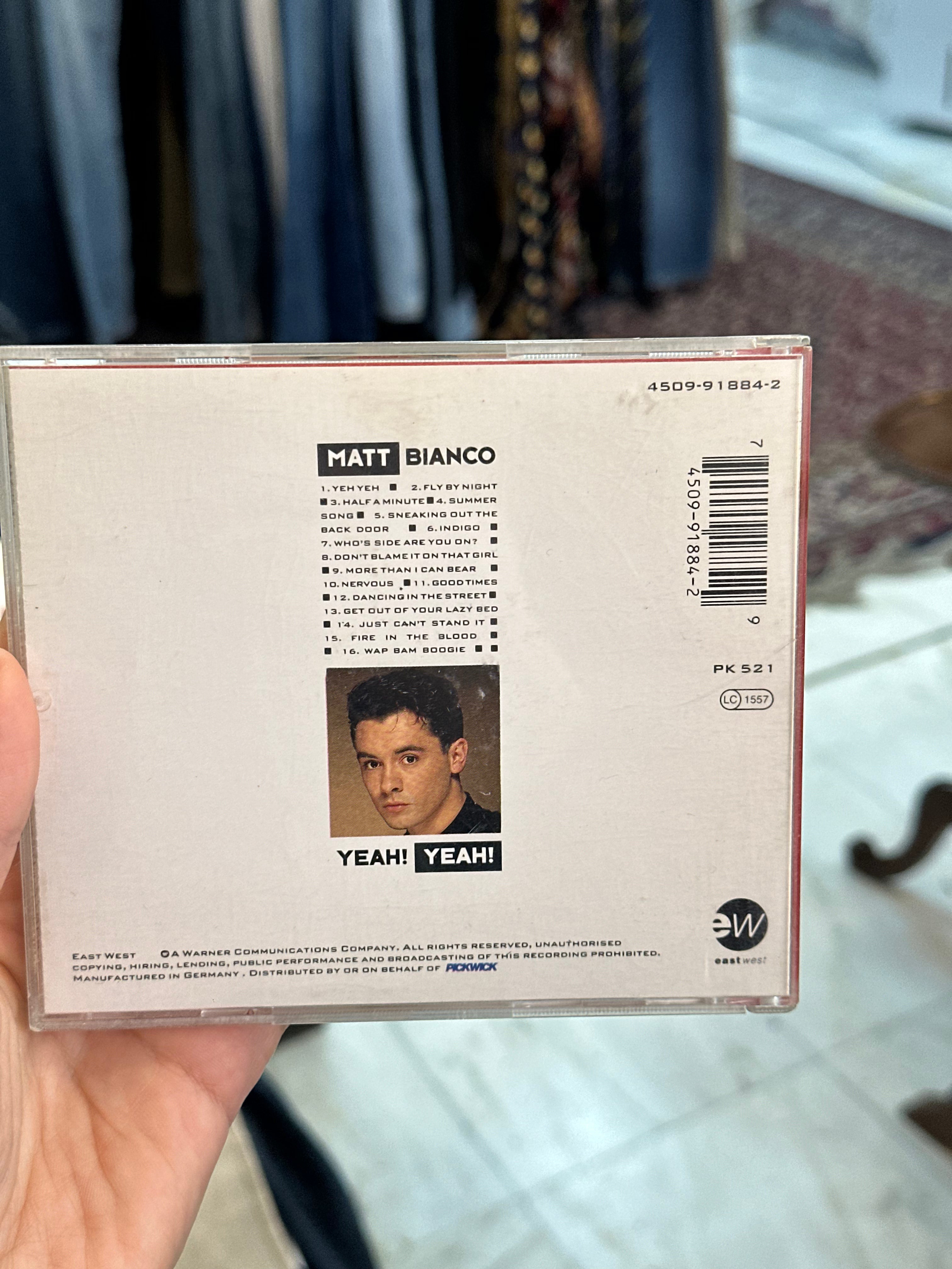 Matt Bianco- Yeah! yeah! CD