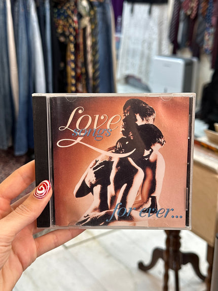 Love songs playlist CD