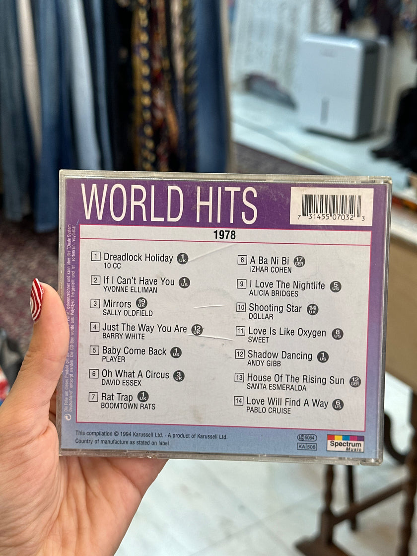 1978 World hits CD