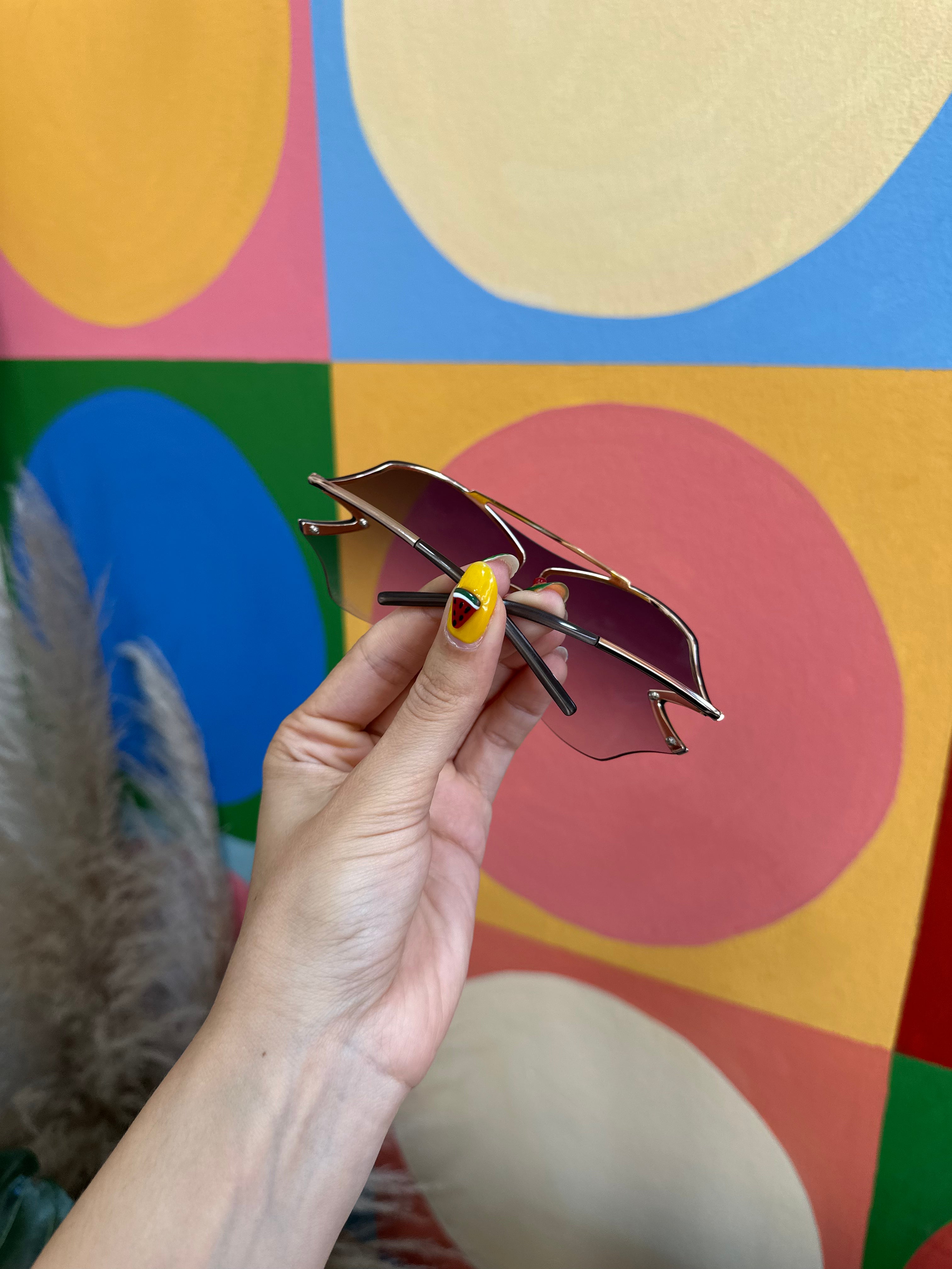 Deadstock italian sunglasses (petite, for narrow face)