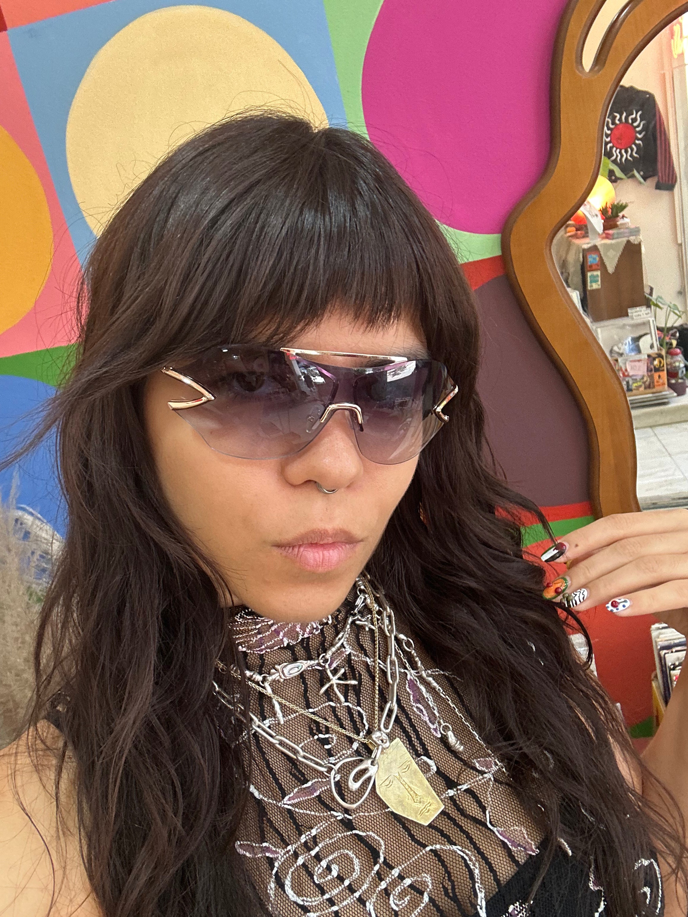 Deadstock italian sunglasses (petite, for narrow face)