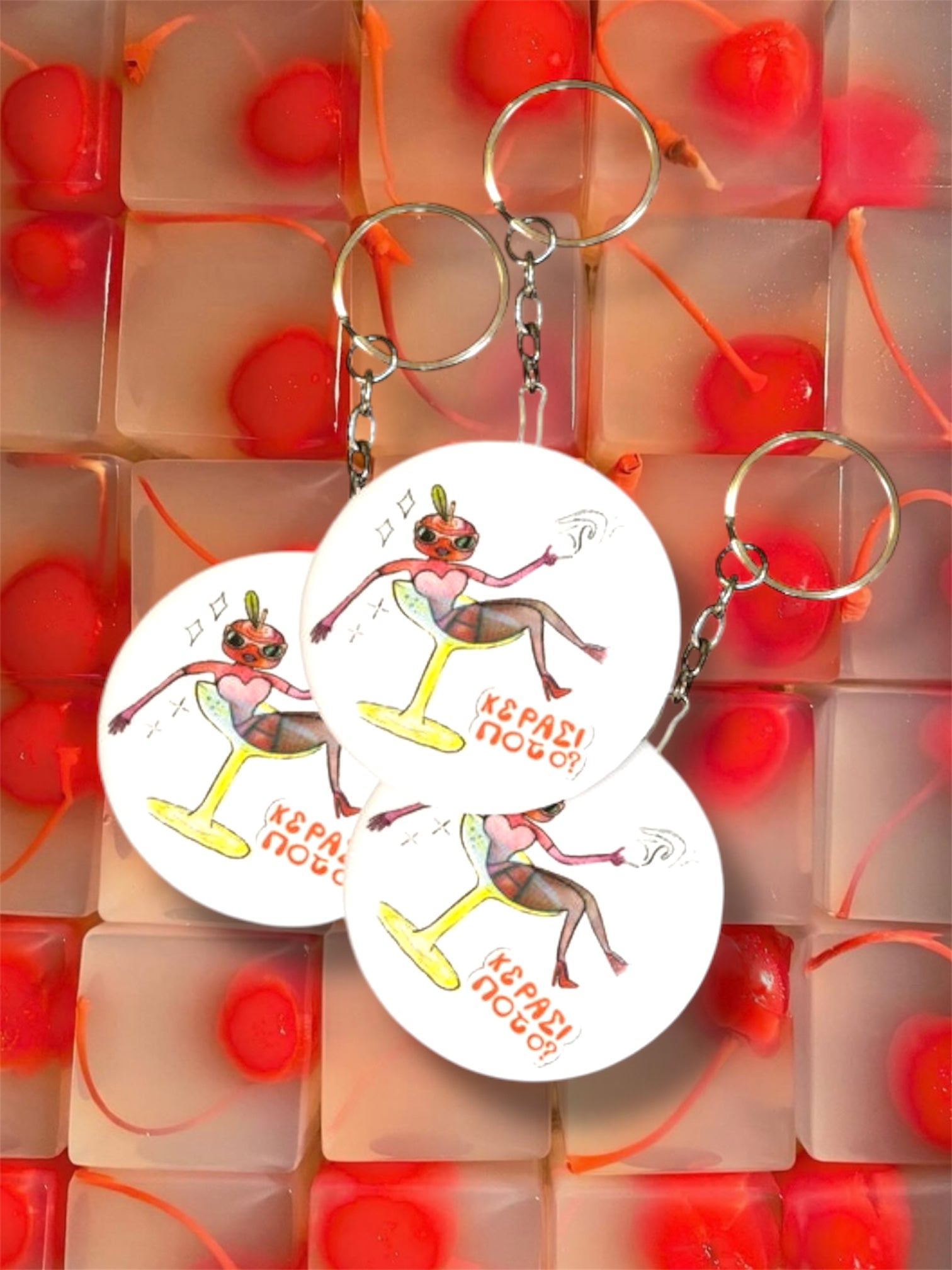 ΚΕΡΑΣΙ ΠΟΤΟ KEYCHAIN-BOTTLE OPENER