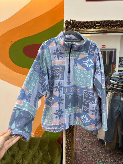 Vintage woman’s super funky fleece (L)