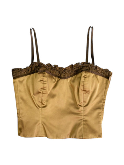 Vintage romantic corset top