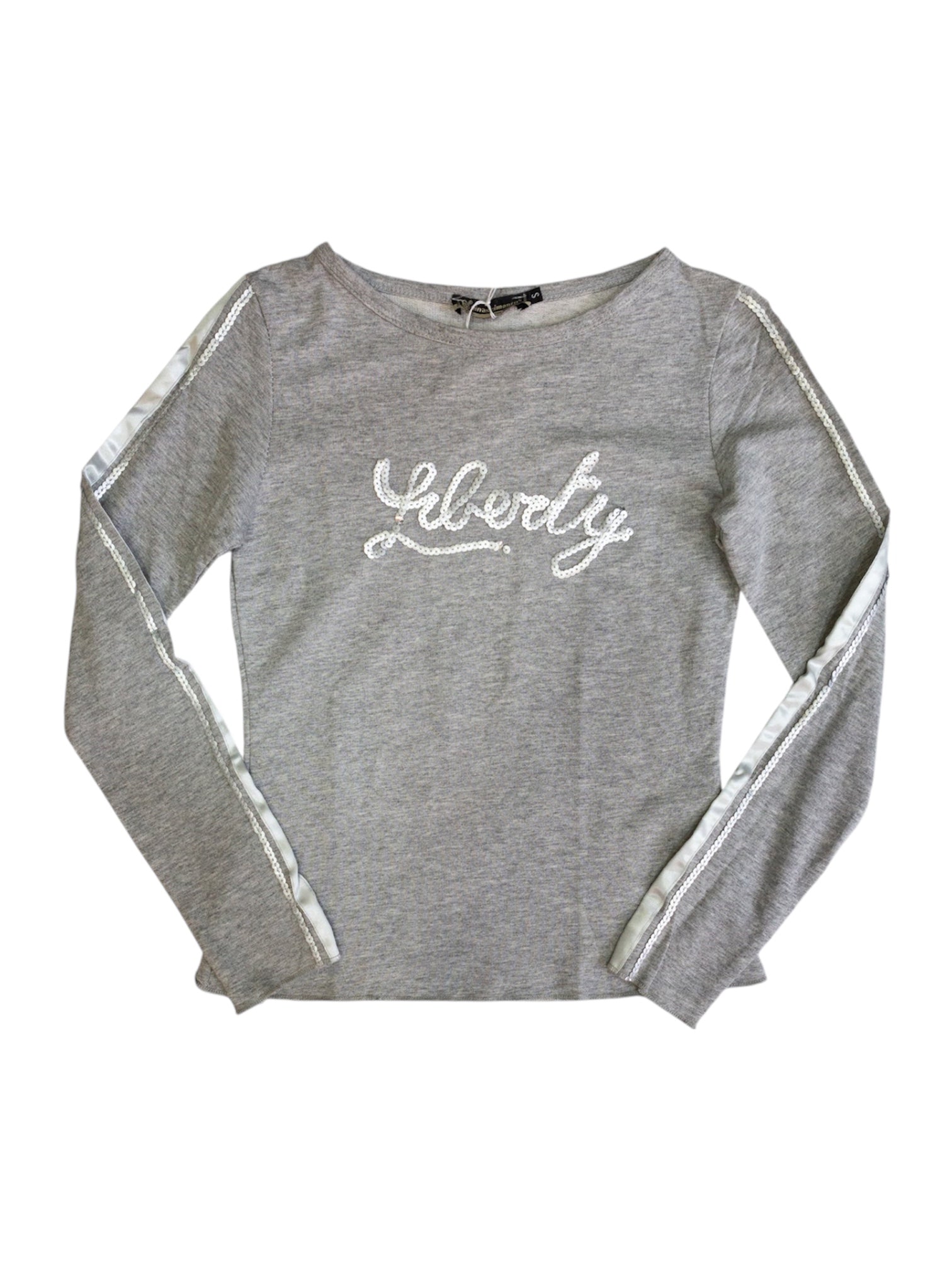 Super cute deadstock longsleeve top with sequin detailing