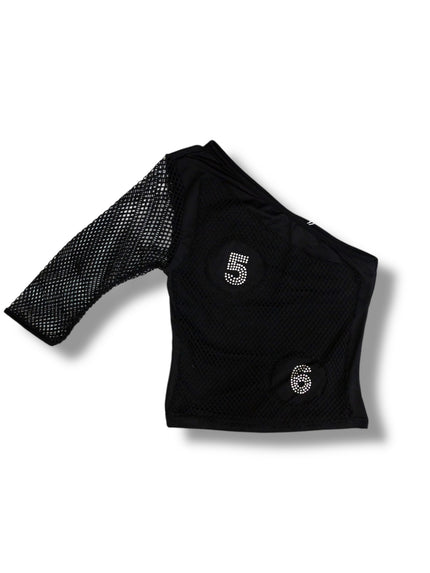 Super cute deadstock one shoulder top