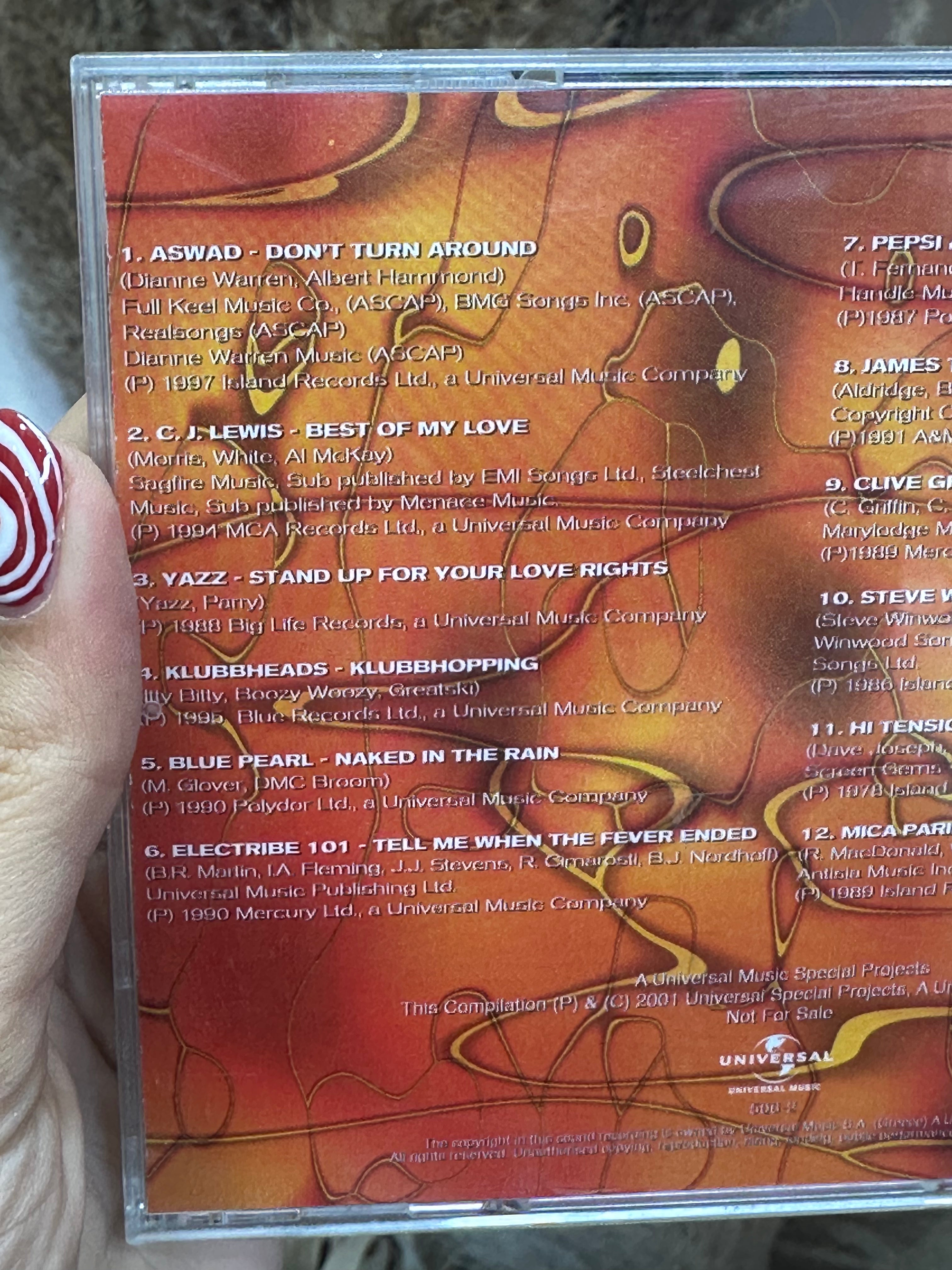 Spring hits Playlist CD