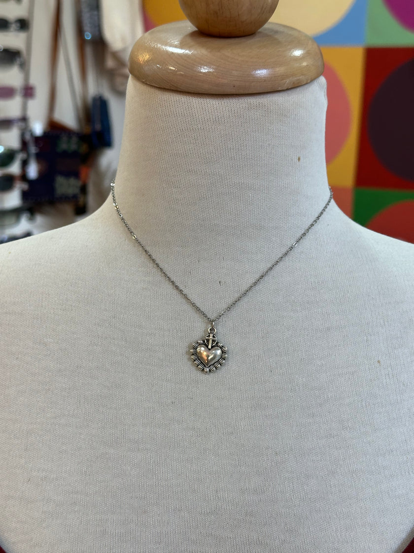 SUGARBLAZE heart necklace