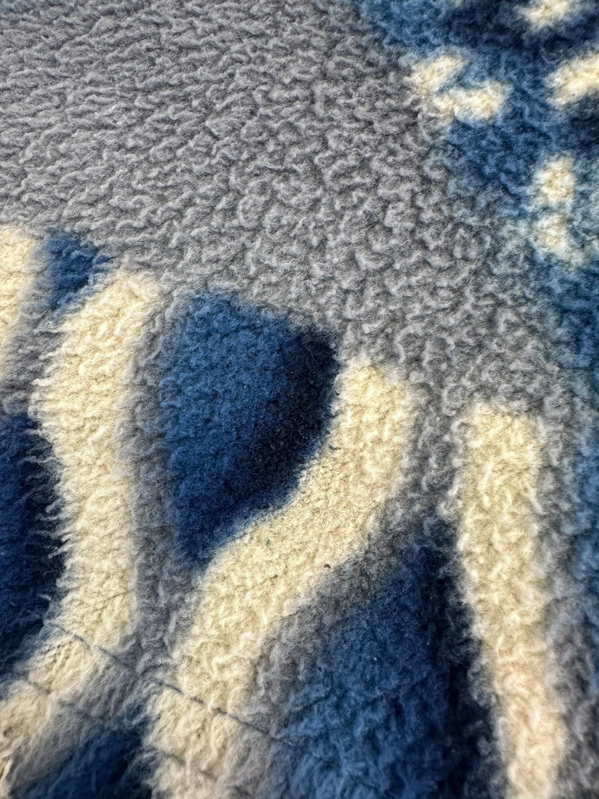 Vintage funky patterned fleece (M)