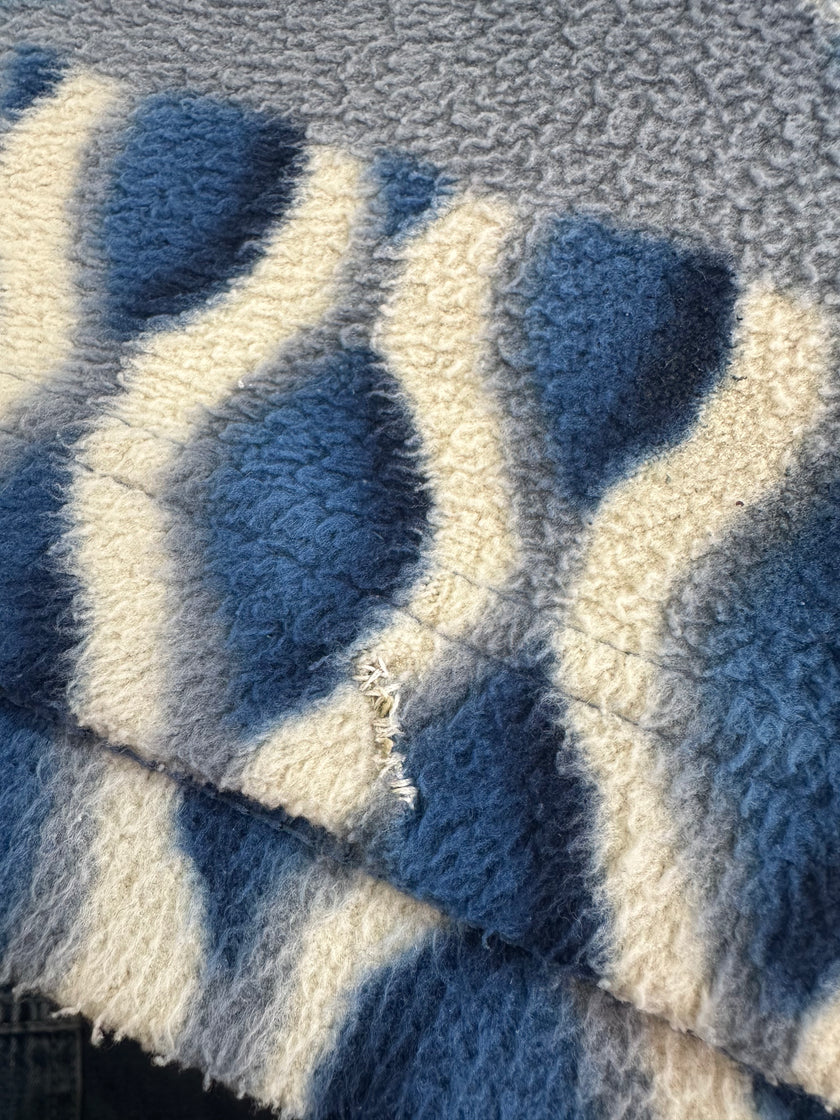 Vintage funky patterned fleece (M)