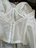 Vintage white bustier