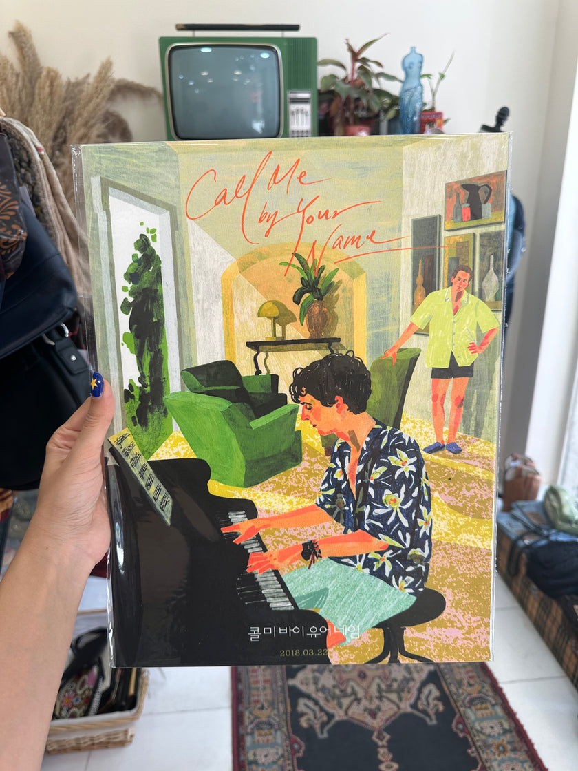 Call me by your name movie poster