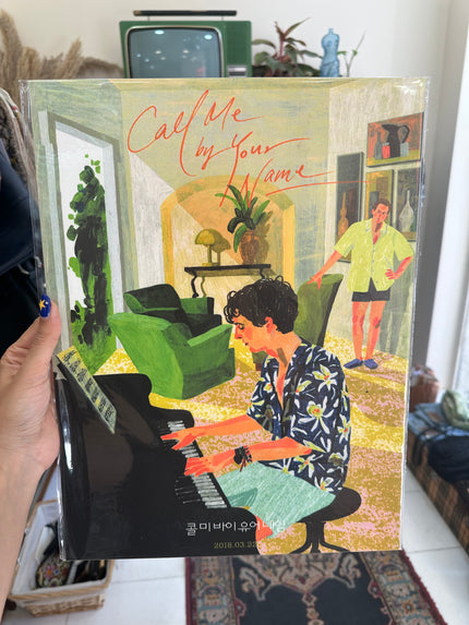 Call me by your name movie poster