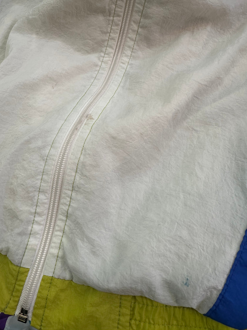 Super cute funky colorful windbreaker (XL)