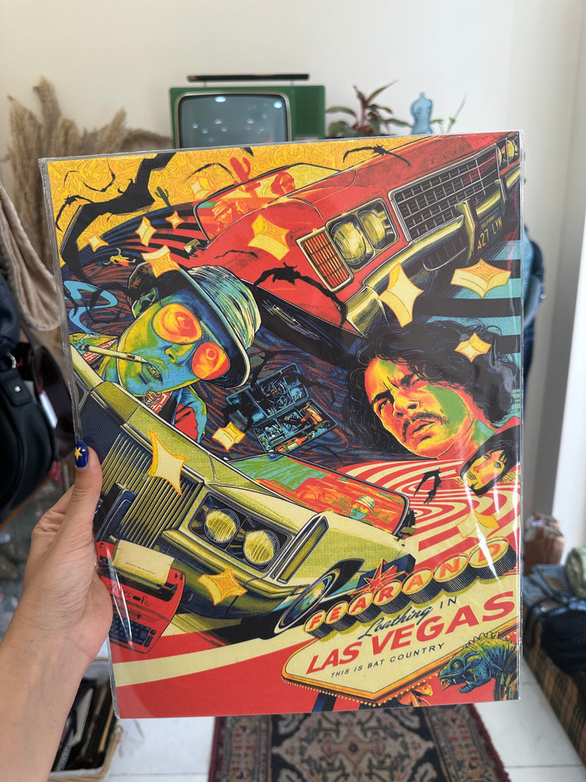 Fear and loathing in Las Vegas movie poster