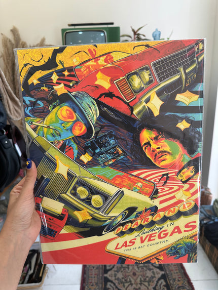Fear and loathing in Las Vegas movie poster