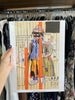 Basquiat painting art poster
