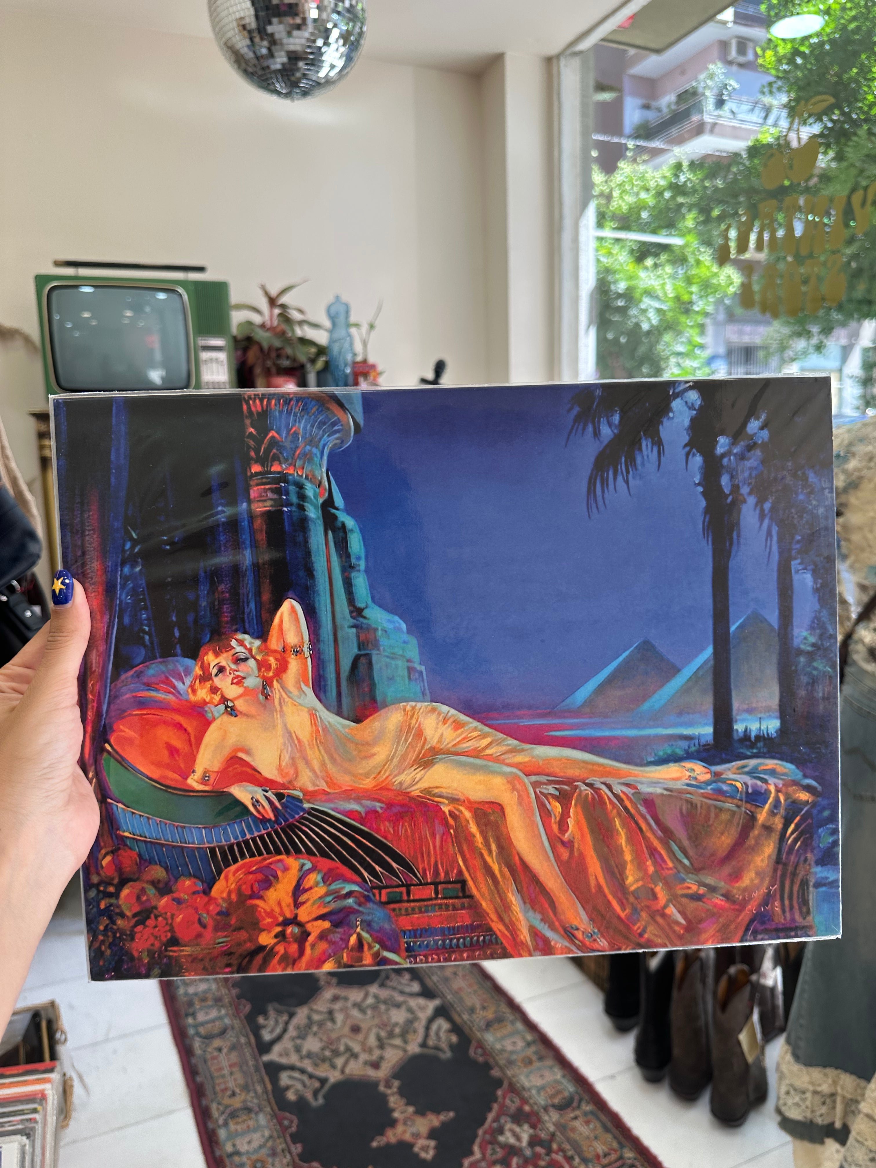 Henry Clive painting art poster