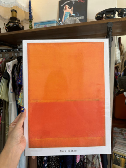 Mark Rothko art poster