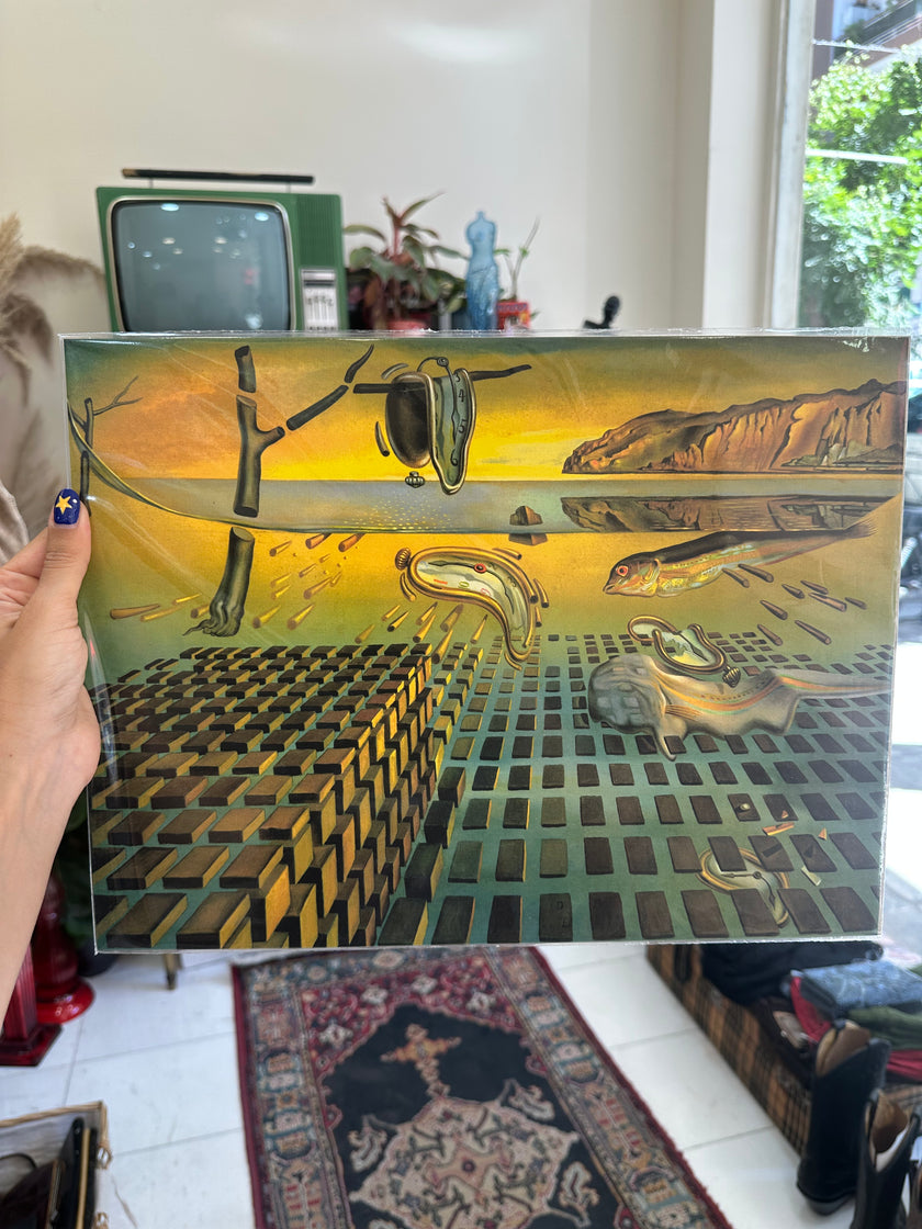 Salvador Dali “The disintegration of the Persistence of Memory” art poster