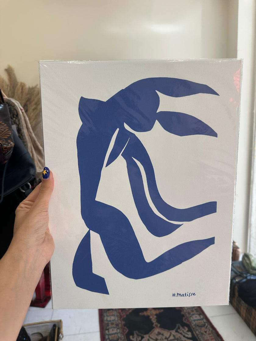 Matisse “The flowing hair” art poster