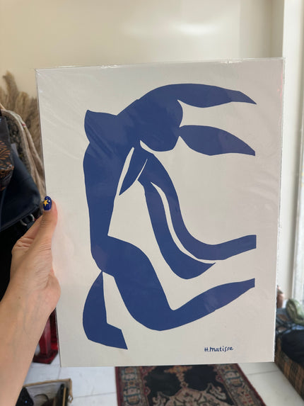Matisse “The flowing hair” art poster