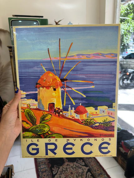 Greece tourism poster