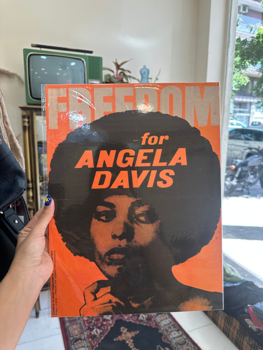Freedom to Angela Davis poster