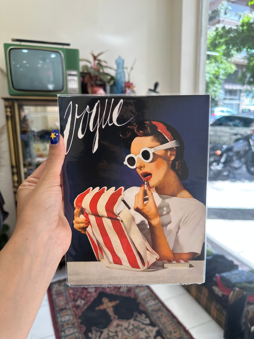 Vintage Magazine cover poster