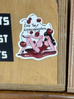 “Έχω τον κερασομαγνήτη” sticker