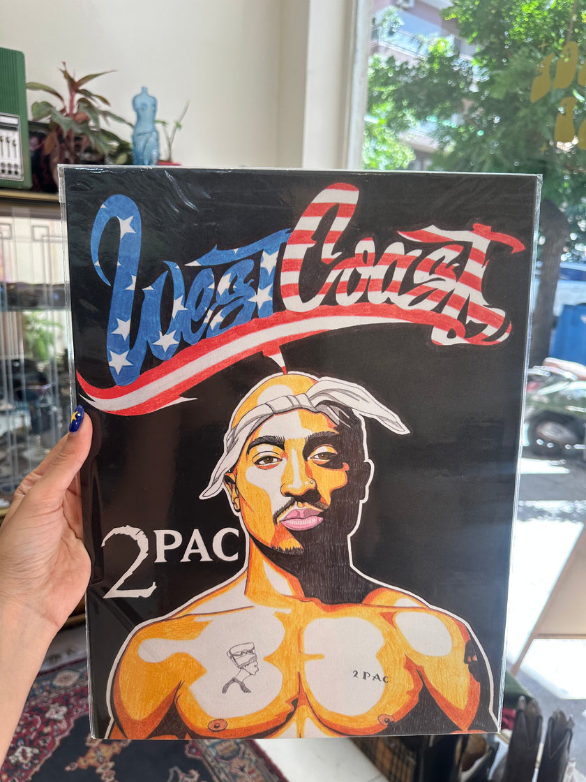 Tupac west coast poster