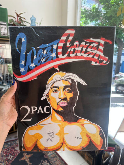 Tupac west coast poster