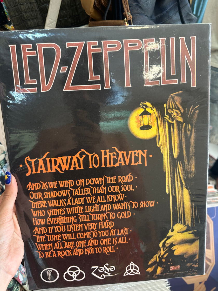 Led Zeppelin poster