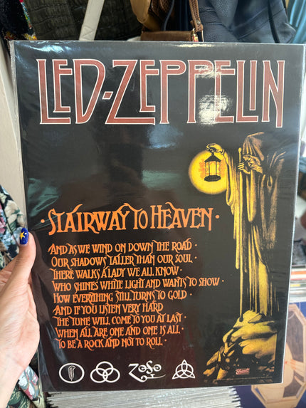 Led Zeppelin poster