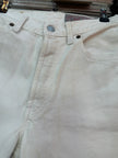 Levi's 901 high waisted white jeans (W29)