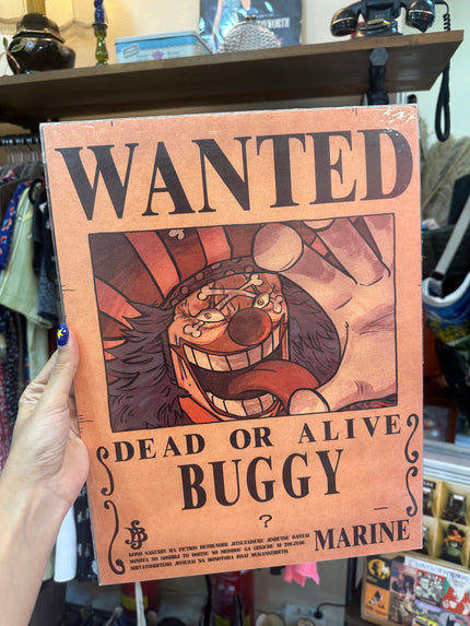One piece Buggy poster