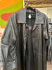 Vintage oversized genuine leather jacket (L/XL)