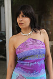 Martina Casella halter backless rave dress (M)