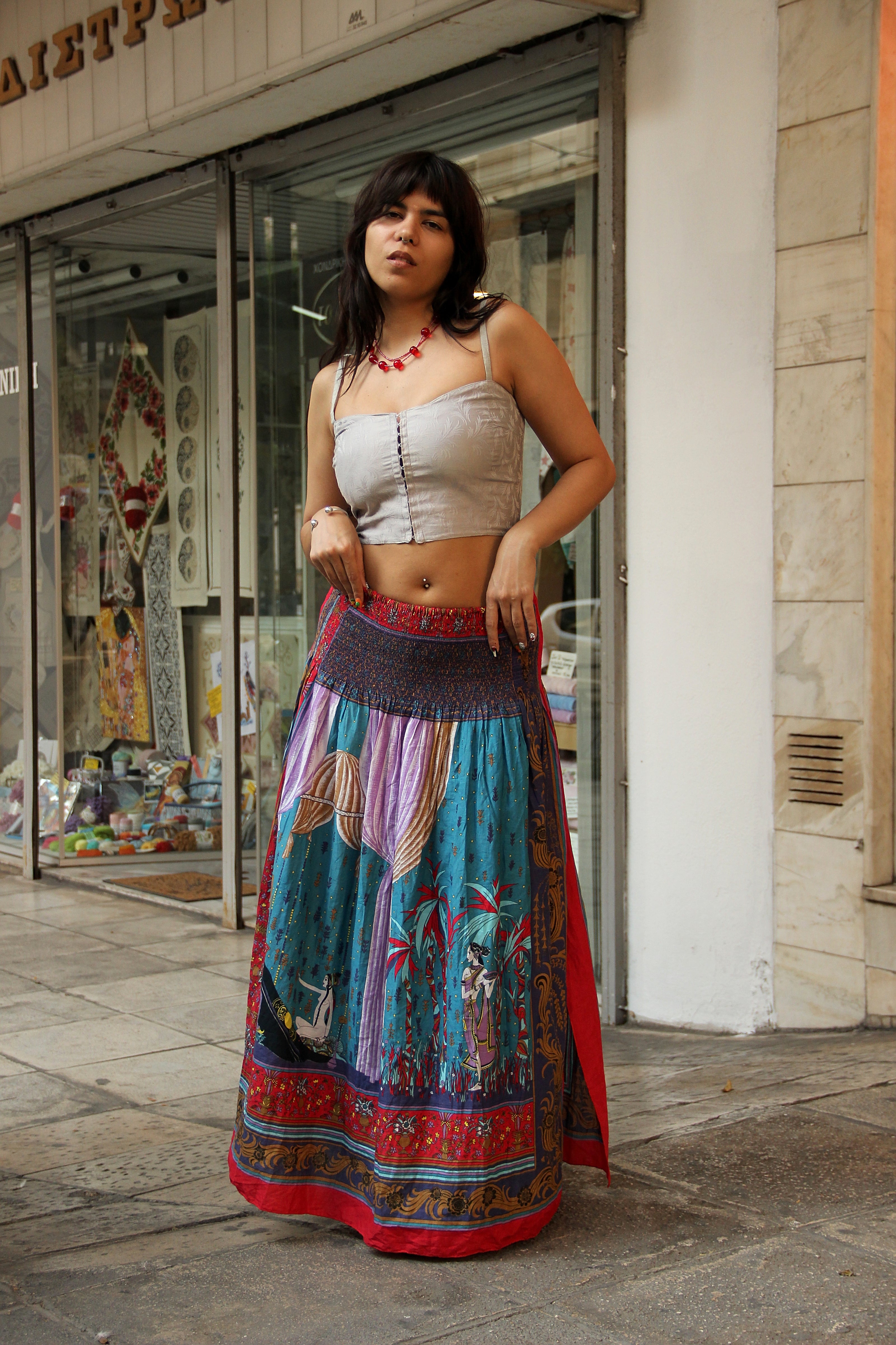 Vintage stunning maxci skirt (S/L)