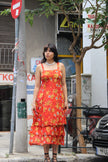Vintage 90s style floral dress (M/L)