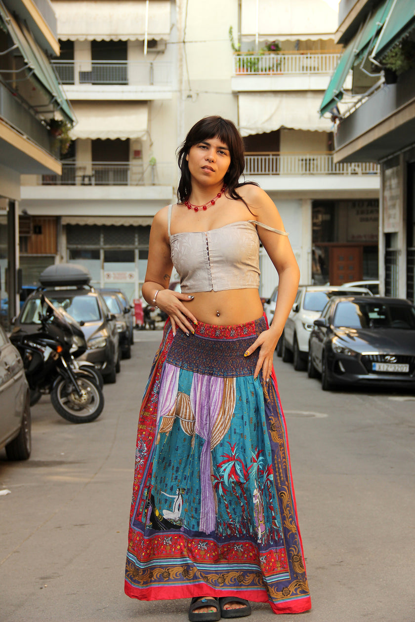 Vintage stunning maxci skirt (S/L)