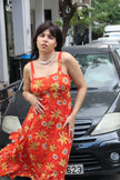 Vintage 90s style floral dress (M/L)
