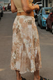 Vintage midi skirt (M)
