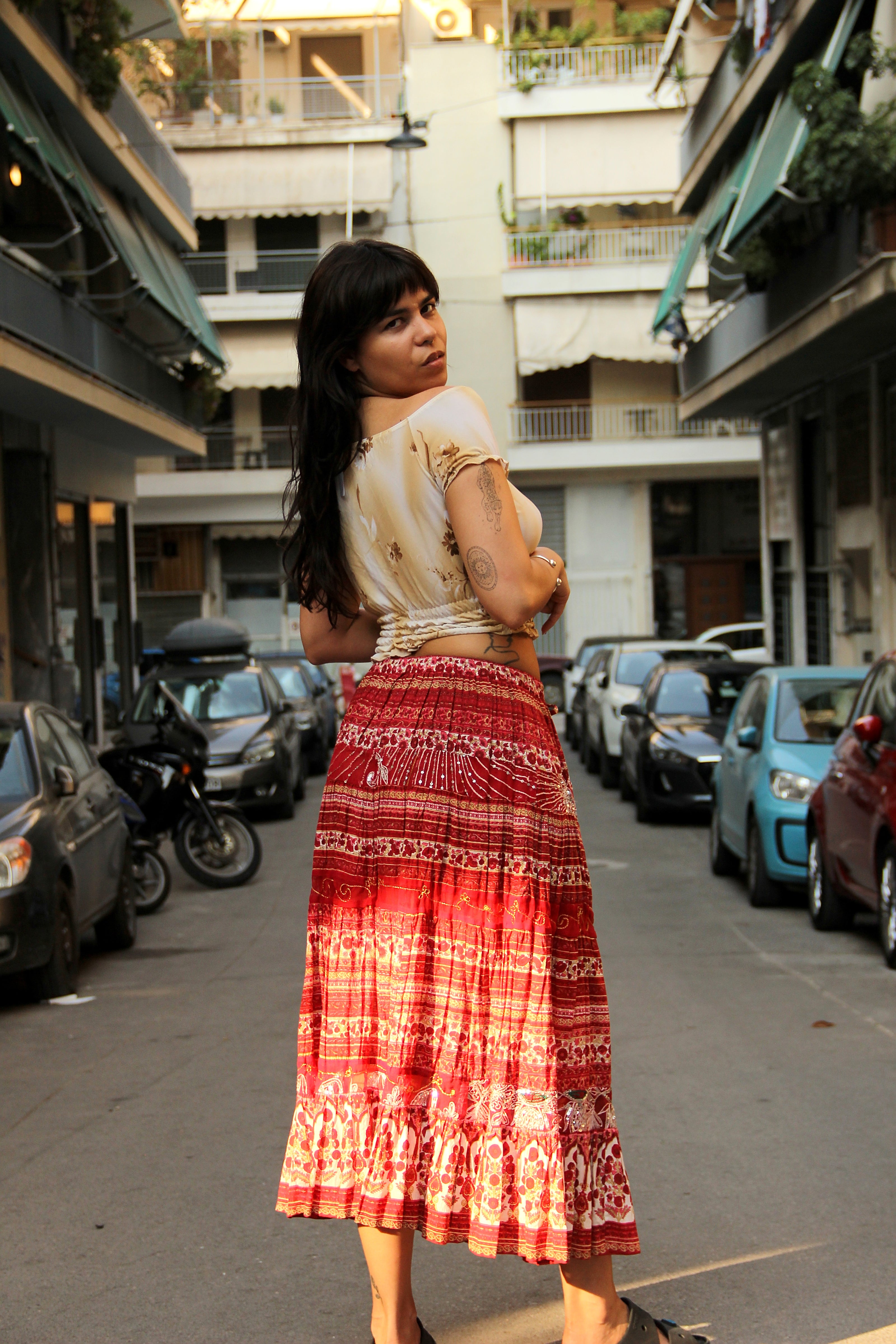 Vintage super funky skirt (M/L)