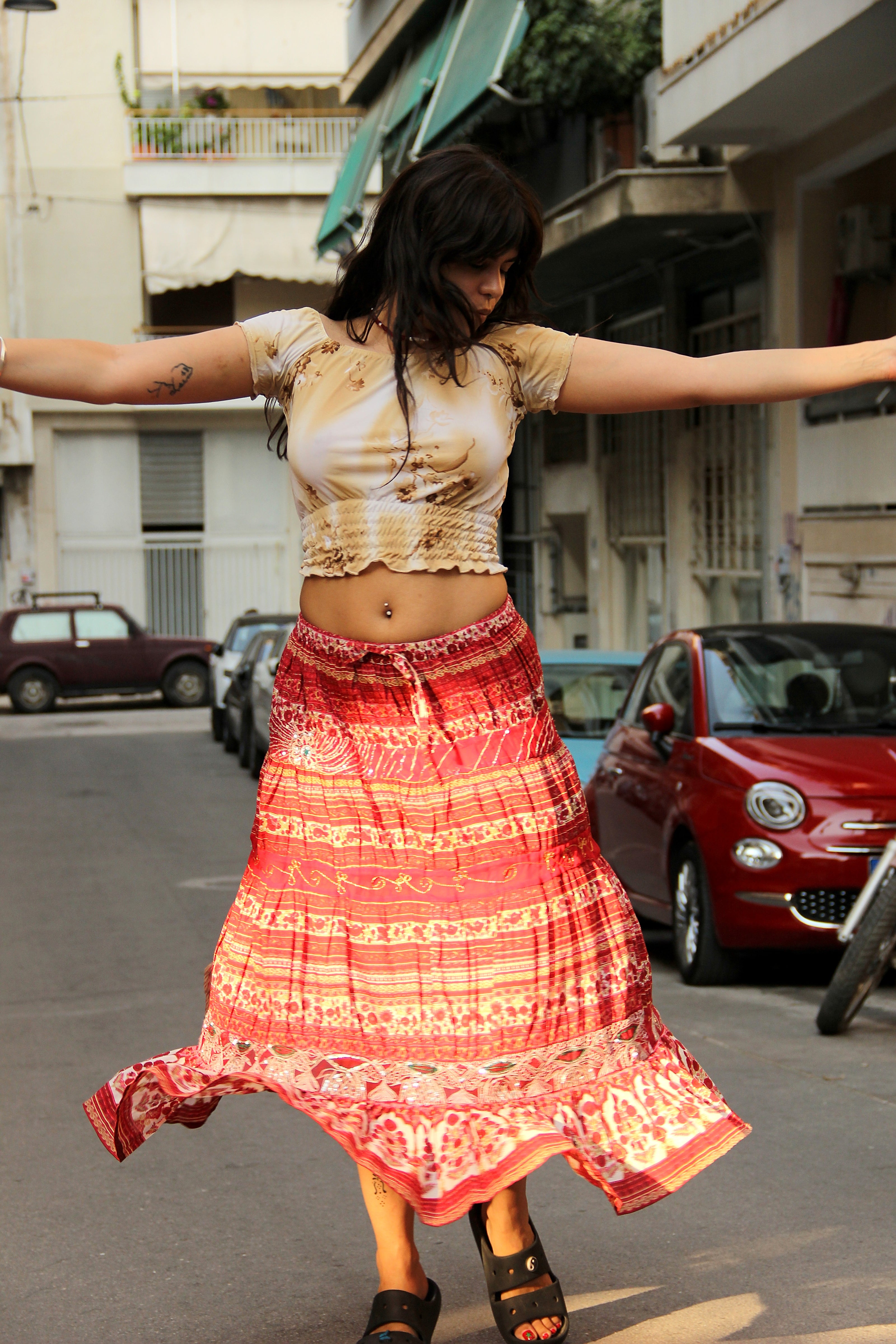 Vintage super funky skirt (M/L)