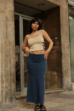 Deadstock maxi bodycon skirt (S/L)