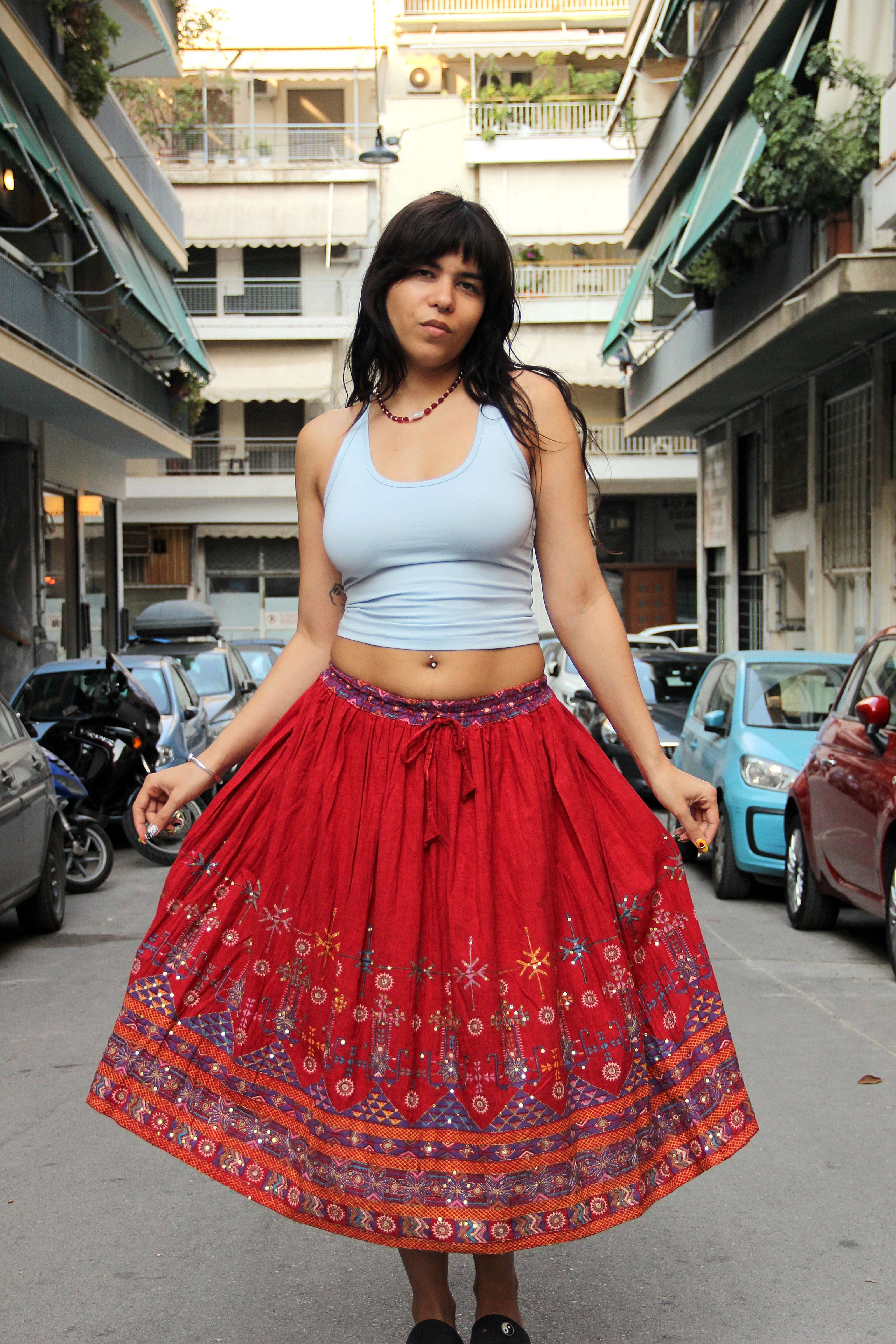 Vinstage funky skirt (S/L)