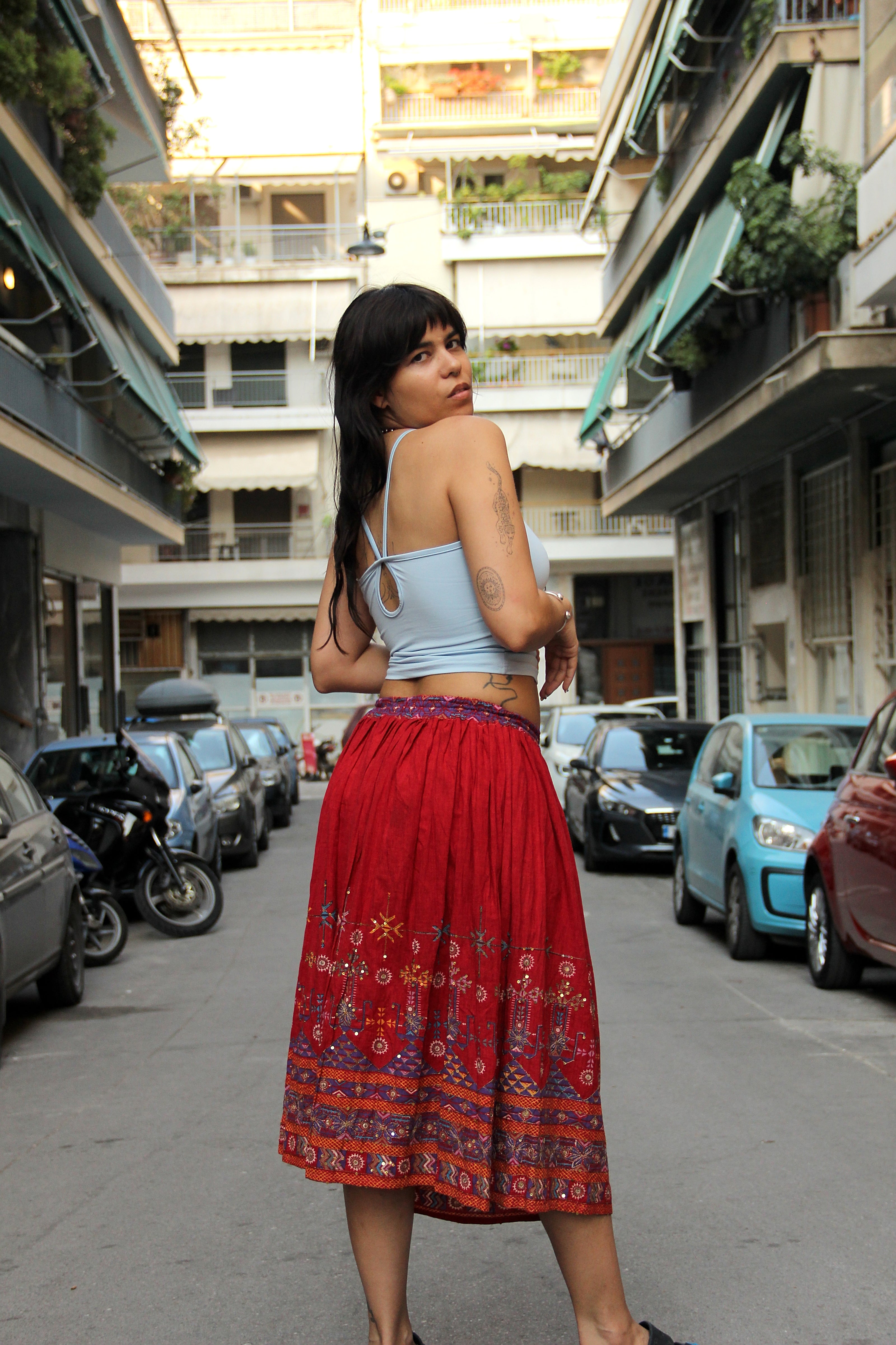 Vinstage funky skirt (S/L)